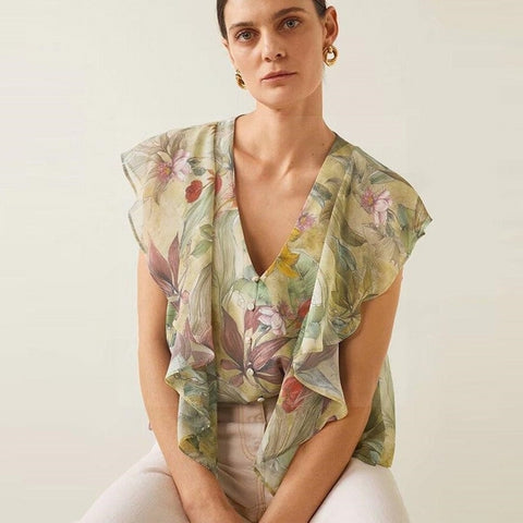 Blouse femme style hippie tendance