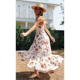 Robe blanche boheme plage de bohemienne
