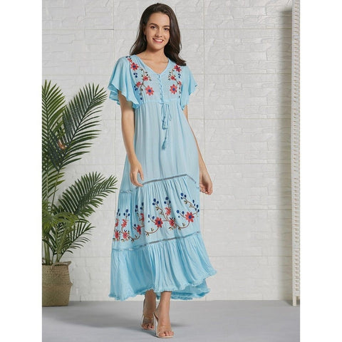 Robe boheme ceremonie tendance