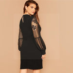 Robe boheme dentelle grande taille hippie