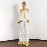 Robe boheme hiver longue tendance