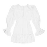 Robe boho blanche luxe