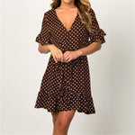 Robe boho chic courte de qualite