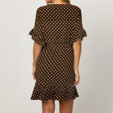 Robe boho chic courte hippie