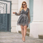 Robe boho chic grande taille tendance