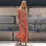 Robe boho chic hippie
