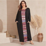 Robe hippie chic grande taille boho chic