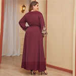 Robe longue été boheme grande taille de qualite