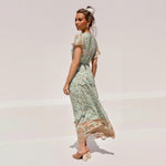 Robe longue ample boheme chic