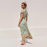 Robe longue ample boheme chic