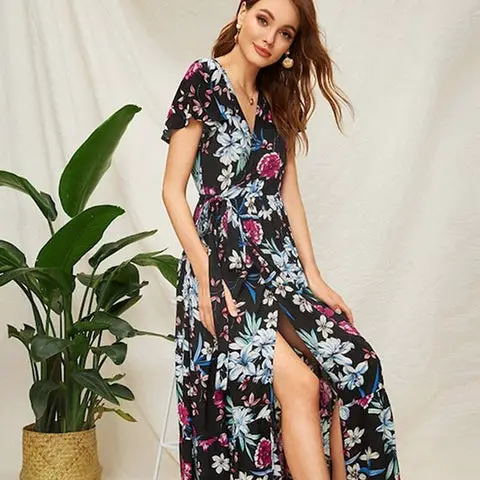 Robe longue bohème été 2020