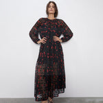 Robe longue boheme automne de qualite