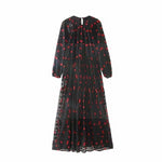 Robe longue boheme automne tendance
