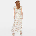 Robe longue boheme blanc boho chic