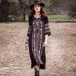 Robe longue boheme boho tendance