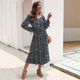 Robe longue boheme pour ceremonie tendance