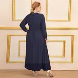 Robe longue hippie grande taille femme