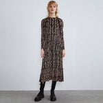 Robe longue noire style boheme boho chic