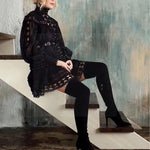 Robe noire boheme chic 2020