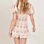 Robe style  boheme chic ivoire hippie
