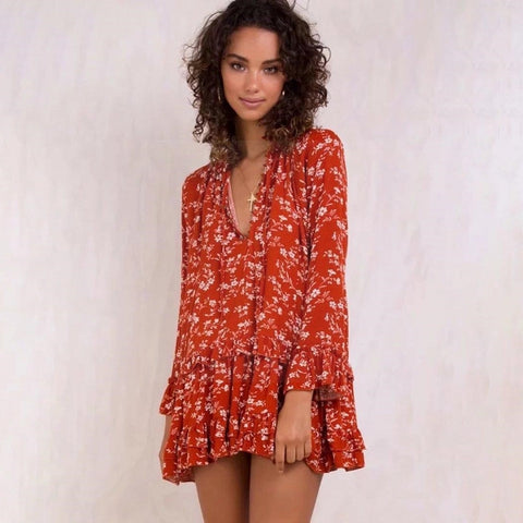 Robe style  boheme chic suisse hippie
