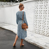 Robe style  hippie chic manche longue tendance