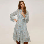 Robe style boheme chic en france hippie