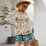 Robe style boheme chic st tropez femme