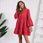 Robe style boheme en coton 2020
