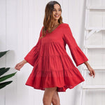 Robe style boheme en coton boho