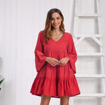 Robe style boheme en coton pas cher
