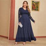 Robe style hippie grande taille tendance