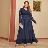 Robe style hippie grande taille tendance