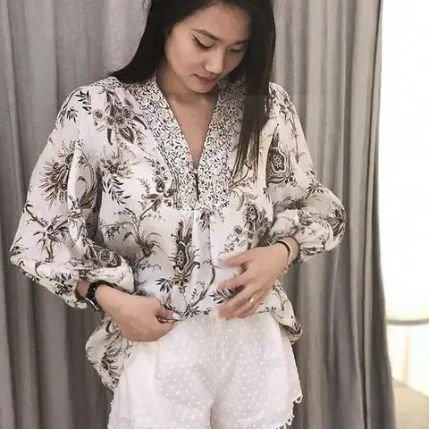 chemisier boheme blanc boho chic