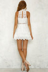 robe-blanche-boheme-hippie-chic pas cher