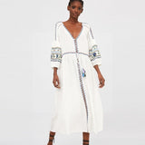 robe-blanche-courte-style-boheme