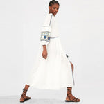 robe-blanche-courte-style-boheme hippie
