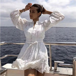 robe-blanche-courte-style-hippie-chic femme