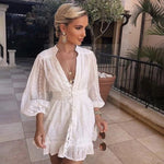 robe-blanche-courte-style-hippie-chic 2020
