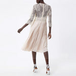 robe-blanche-dentelle-boheme-chic boho chic