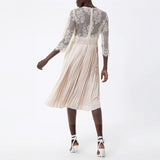 robe-blanche-dentelle-boheme-chic boho chic