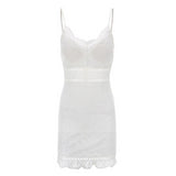 robe-blanche-dentelle-courte-style-boheme style