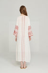 robe-blanche-hippie-chic-pas-cher femme