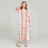 robe-blanche-hippie-chic-pas-cher femme