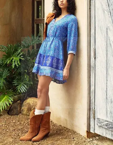 robe-boheme-bleu