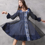 robe-boheme-chic-bleu-marine chic