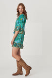 robe-boheme-chic-courte femme