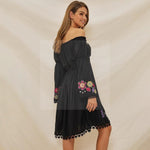 robe-boheme-chic-dentelle-noire hippie