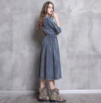 robe-boheme-chic-hiver-2018 style