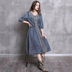robe-boheme-chic-hiver-2018 boho